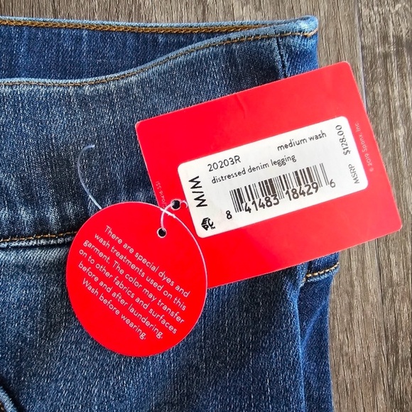 Spanx Women's Blue Jeans - Picture 3 of 6